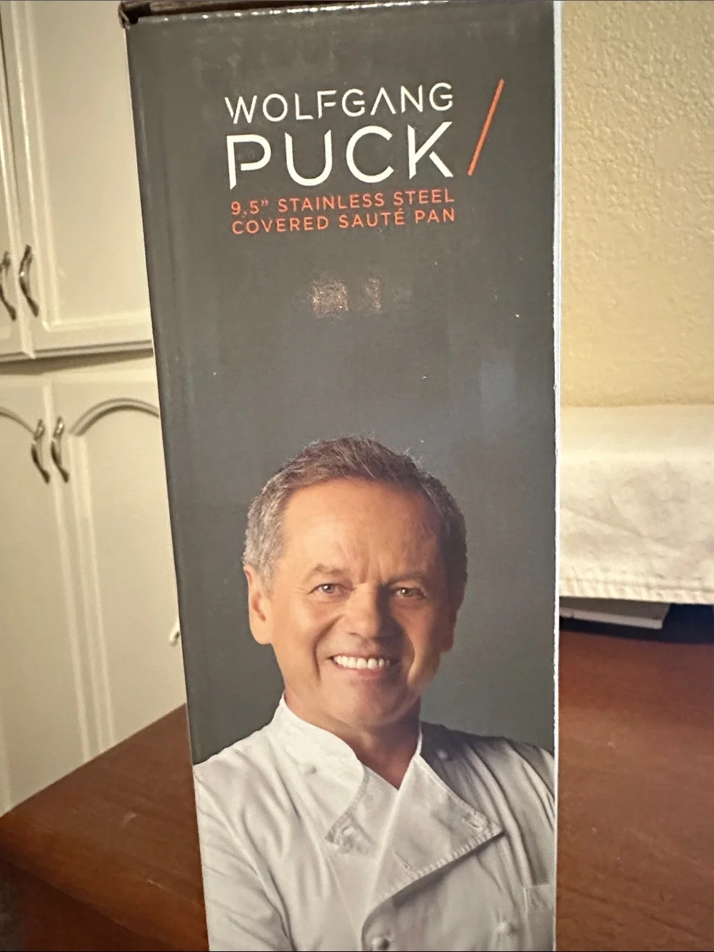 Wolfgang Puck stainless steel covered sauté pan. New still in box